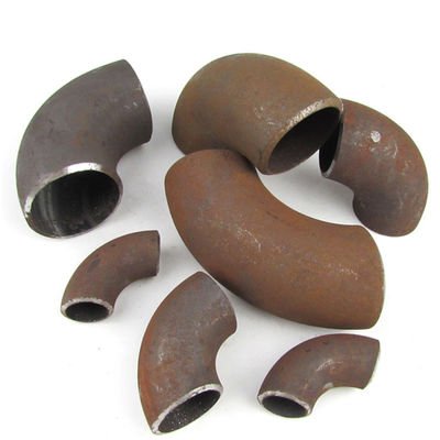 calidad  Oil Gas Water Industria Stainless Steel Carbon Steel Butt Welded To Pipe Fitting 90 Degree Elbow fábrica