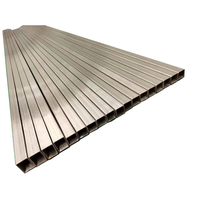Tubo de titanio cuadrado industrial sin soldadura Tubo de titanio Sb 338 GR 2